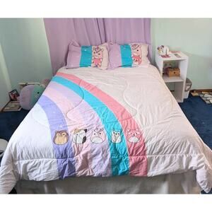 Squishmallows Full/Queen Bedding Set 3 Pc Set